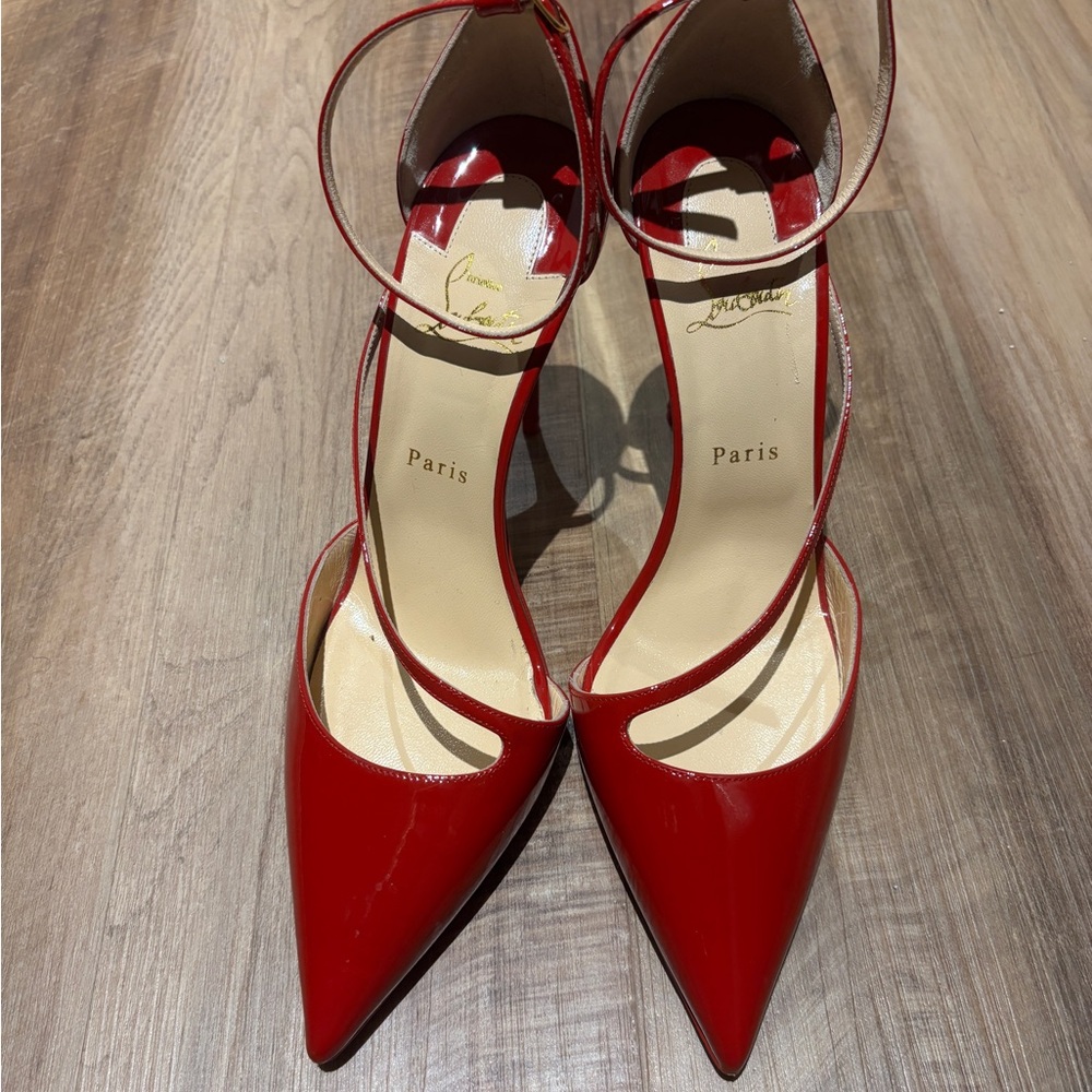 Red Patent Leather Women's Heels